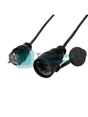 Удлинитель-шнур Rexant КГ 3х1.5, 20 м, морозостойкий, с/з, 16 А, 3500 Вт, IP44 (Сделано в России)