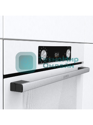 Встраиваемая электрическая духовка 60 см Gorenje Полезный объем: 77 л, Сенсорный программатор IconLED, Плавное открывание и закрывание дверцы, Решетка, Частично выдвижные телескопические направляющие на 1-м уровне, Дверца CompactDoor: 2 стекла + 1 термослой, Механический замок дверцы, Габаритные размеры (вхшхг): 59,5 59,5 56,4 см, Вес (брутто/нетто): 31/29 кг