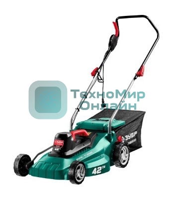 Газонокосилка сетевая, ш/с 420 мм, 11.3 кг ЗУБР 2000 Вт ГСЦ-42-2000