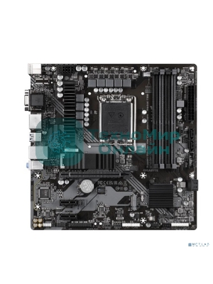 Материнская плата Gigabyte B760M DS3H DDR4, LGA 1700, Intel B760, 4xDDR4, 4xSATA, 2xM.2, 1xPCIe 4.0 x16, 2xPCIe x1, 1xHDMI, 1xDP, 1xVGA, 1x 2.5Gb LAN, 3xUSB-A 3.2 Gen 1, 1xUSB-C 3.2 Gen 2, 2xUSB-A 2.0, 3x3.5 мм, 7.1, mATX