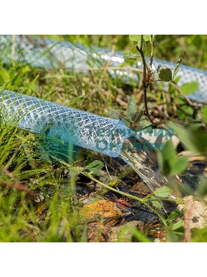 Шланг поливочный Palisad прозрачный армированный 3-х слойный, 1/2