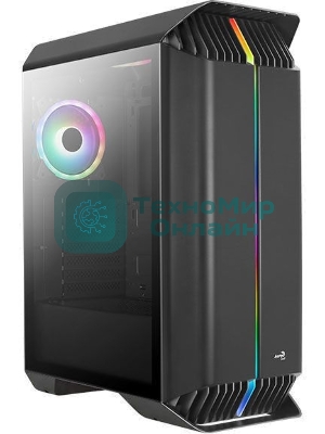Компьютерный корпус Aerocool/Formula Gladiator Duo-G-BK-v1 черный без БП ATX 3x120мм 2xUSB3.0 audio bott PSU
