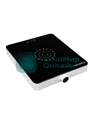 Плита настольная электрическая Hyundai HYC-0105 белый стеклокерамика