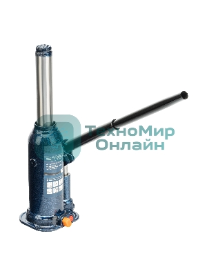 Домкрат гидравлический бутылочный Stels 4 т, h подъема 188–363 мм, в пласт. кейсе