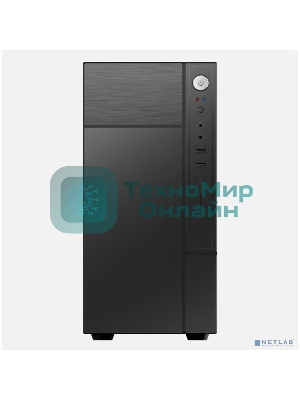 Компьютерный корпус Case Forza mATX case, black, w/PSU 450W 12cm, w/2xUSB3.0, w/pwr cord, w/o FAN