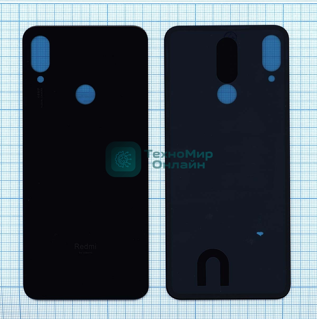 Задняя крышка для Xiaomi Redmi Note 7 Pro черный