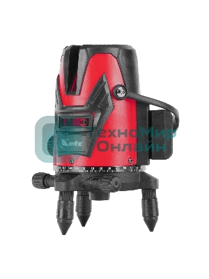 Лазерный уровень MTX MXL RED, 30 м, красный луч, акк. Li 2400 mAh, сумка, резьба 5/8