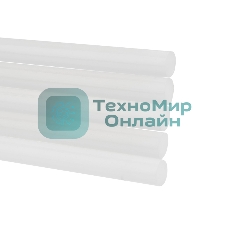 Клеевые стержни Rexant, Ø11 мм, 100 мм, прозрачные - светящиеся, 12 шт., блистер