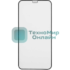 Защитное стекло для экрана Redline черный для Apple iPhone 12 mini антиблик. 1шт. (УТ000021878)