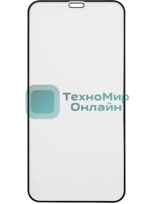 Защитное стекло для экрана Redline черный для Apple iPhone 12 mini антиблик. 1шт. (УТ000021878)