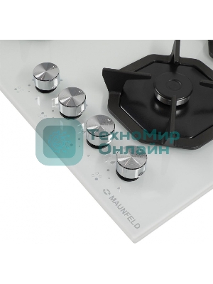 Газовая варочная панель Maunfeld EGHG.64.2CW/G белый