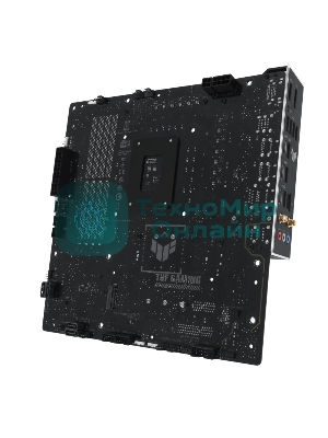 Материнская плата ASUS TUF GAMING B760M-BTF WIFI D4, LGA 1700, Intel B760, 4xDDR4, 4xSATA, 3xM.2, 1xPCIe 5.0 x16, 1xPCIe 4.0 x4, 1xPCIe x1, 1xUSB-A 3.2 Gen 2, 2xUSB-A 3.2 Gen 1, 4xUSB 2.0, 1xUSB-C 3.2 Gen 1, 1xUSB-C 3.2 Gen 2, 1x2.5Gb LAN, 3x3.5 мм, 7.1, 2.5Gb LAN, Wi-Fi 6, Bluetooth 5.2, mATX