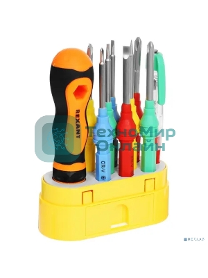 Набор отверток 10 предметов Rexant