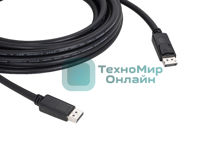 Кабель Kramer C-DP-6 DisplayPort (Вилка - Вилка), 1,8 м