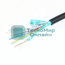 Кабель HDMI-DVI Cablexpert CC-HDMI-DVI-10MC, 19M/19M, single link, медь, позол.разъемы, экран, 10м, черный, пакет