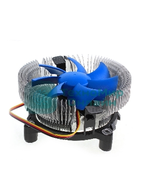 Кулер CROWN для процессора CM-90 (Для Intel и AMD,TDP до 95 Ватт,Низкая посадка радиатора,Гидродинамическии подшипник,Размер: 115x110x57 мм)