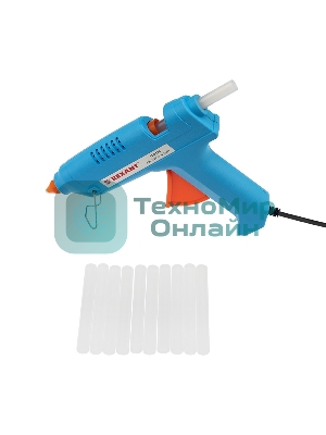 Клеевые стержни Rexant, Ø11 мм, 100 мм, прозрачные - светящиеся, 12 шт., блистер