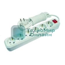 Удлинитель Makel 6 гн 5 м с\з вкл.