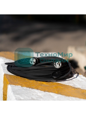 Удлинитель-шнур Rexant КГ 3х1.5 10 м, морозостойкий, с/з, 16 А, 3500 Вт, IP44 (Сделано в России)