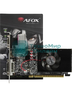 Видеокарта AFOX AF210-512D3L3-V2 PCIE16 G210 512MB GDDR3 64bit VGA DVI HDMI RTL