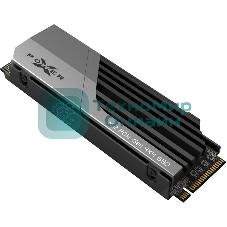 Накопитель SSD SiliconPower XS70, 1Tb, PCIe 4.0 x4, M.2 2280, NVMe, R/W 7300/6000, с радиатором