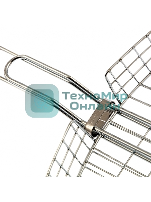 Решетка гриль Camping Palisad 305х235х55 мм объемная хромир.