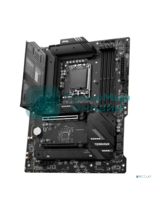 Материнская плата MSI MAG B760 TOMAHAWK WIFI, LGA 1700, Intel B760, 4xDDR5, 4xSATA, 3xM.2, 1xPCI-E 3.0 x4, 1xPCI-E 5.0 x16, 1xHDMI, 1xDP, 1xUSB Type-C, 1x2.5Gb LAN, 4xUSB-A 2.0, 4xUSB-A 3.2 Gen 2, 5x3.5 мм, 7.1, Standard-ATX