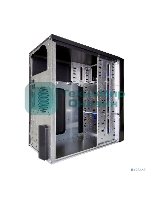 Компьютерный корпус ExeGate EX277436RUS Minitower MA-371X Black, mATX (UN450, 120мм) 2хUSB+2хUSB 3.0, Audio