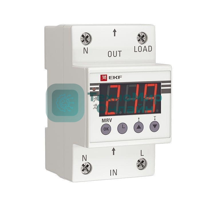 Реле напряжения с дисплеем PROxima EKF MRV-32A