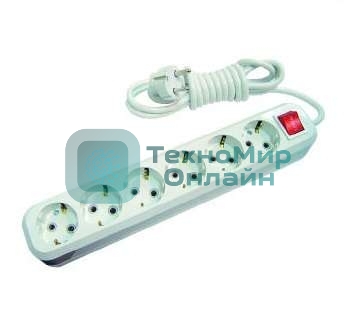 Удлинитель Makel 6 гн 3 м с\з вкл.