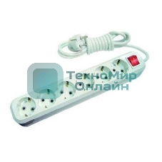 Удлинитель Makel 6 гн 3 м с\з вкл.