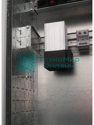 Шкаф настенный ЦМО ШТВ-Н-6.6.3-4ААА 6U 600x330 мм пер. дв. стал. лист несъемные бок. пан. 57 кг серый