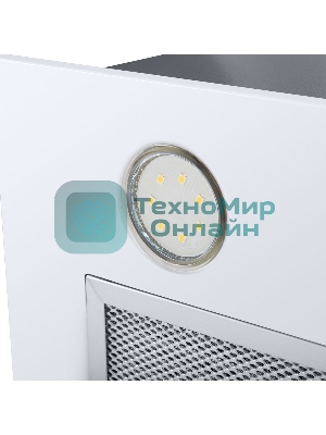 Вытяжка встраиваемая Maunfeld Crosby Power 50 белый, 50 см, 1050 куб. м/ч, 51.8 дБ