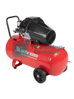 Компрессор воздушный КК-2200/100, 2,2 кВт, 350 л/мин, 100 л, прямой привод, масляный MTX