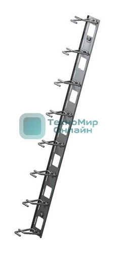 Органайзер кабельный 8 металлических колец, 17U, (1компл.=2шт.)