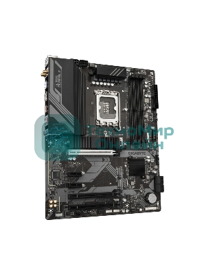 Материнская плата Gigabyte Z790 D AX, LGA 1700, Intel Z790, 4xDDR5, 4xSATA, 3xM.2, 1xPCI-E 5.0 x16, 1xPCI-E 4.0 x4, 2xPCI-E 3.0 x1, 1xHDMI, 1xDP, 1x 2.5Gb LAN, 4xUSB-A 3.2 Gen 1, 1xUSB-A 3.2 Gen 2, 2xUSB-A 2.0, 1xUSB-C 3.2 Gen 2, 3x3.5 мм, 7.1, ATX