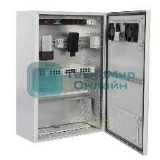 Шкаф уличный всепогодный настен. 18U (600х500), передняя дверь вент. (ШТВ-Н-18.6.5-4ААА) (1 коробка)