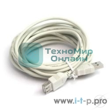 Кабель Gembird PRO USB 2.0 удлинительный 1.8м AM/AF позол. контакты, пакет