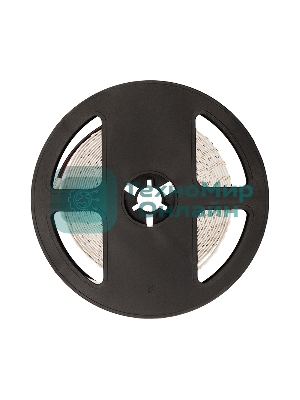 Лента светодиодная 12 В, 8 мм, IP23, SMD 2835, 120 LED/m, 12 V, цвет свечения теплый белый (3000 K)