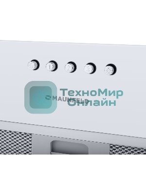 Вытяжка встраиваемая Maunfeld Crosby Power 50 белый, 50 см, 1050 куб. м/ч, 51.8 дБ