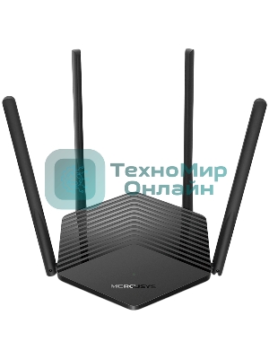 Двухдиапазонный Wi-Fi роутер Mercusys MR60X AX1500