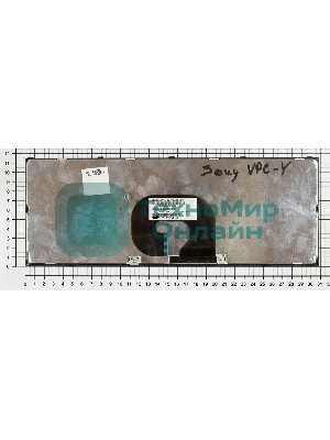 Клавиатура для ноутбука Sony Vaio VPC-Y черная с черной рамкой
