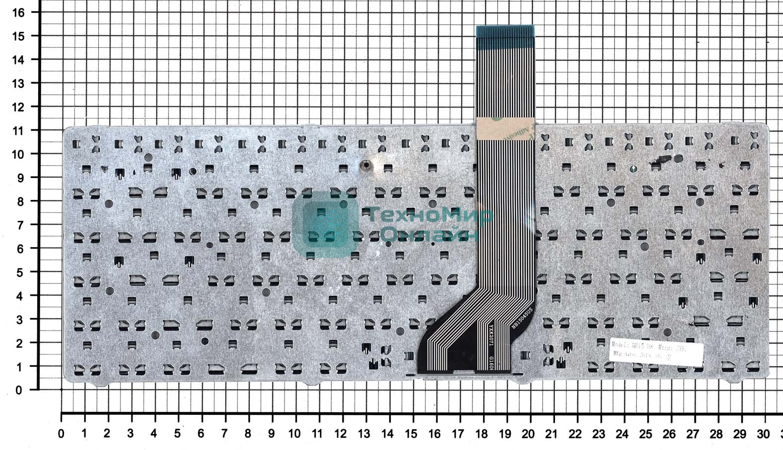 Клавиатура для ноутбука Asus K45A K45DE K45V K45V черная без рамки