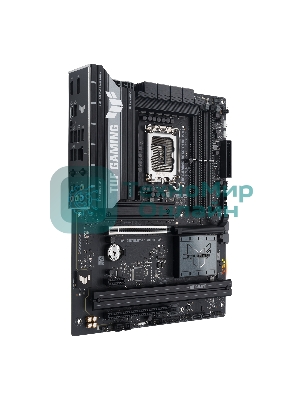Материнская плата ASUS TUF GAMING B860-PLUS WIFI, LGA 1851, Intel B860, 4xDDR5, 4xSATA, 3xM.2, 1xPCIe 5.0 x16, 1xPCIe 4.0 x16, 1xDP, 1xHDMI, 1x 2.5Gb LAN, 1xUSB 20Gbps, 2xUSB 10Gbps, 3xUSB 5Gbps, 2xUSB 2.0, 5x3.5 мм, 7.1, ATX