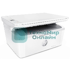 МФУ лазерное HP LaserJet M141w (7MD74A), A4, ч/б, печ. до 20 стр/мин., 600x600dpi, USB, Wi-Fi, Air Print, Mopria