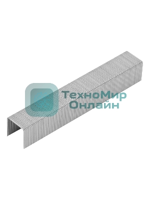 Скобы Sparta 12 мм, для мебельного степлера, тип 53, 1000 шт.