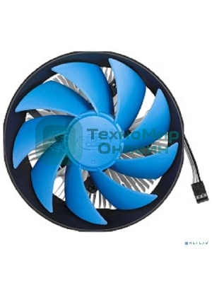 Кулер для процессора DEEPCOOL GAMMA ARCHER синий, 120 мм, алюминий, 1600 об/мин, 26.1 дБ, 3 pin, 95 Вт, 65.5 мм