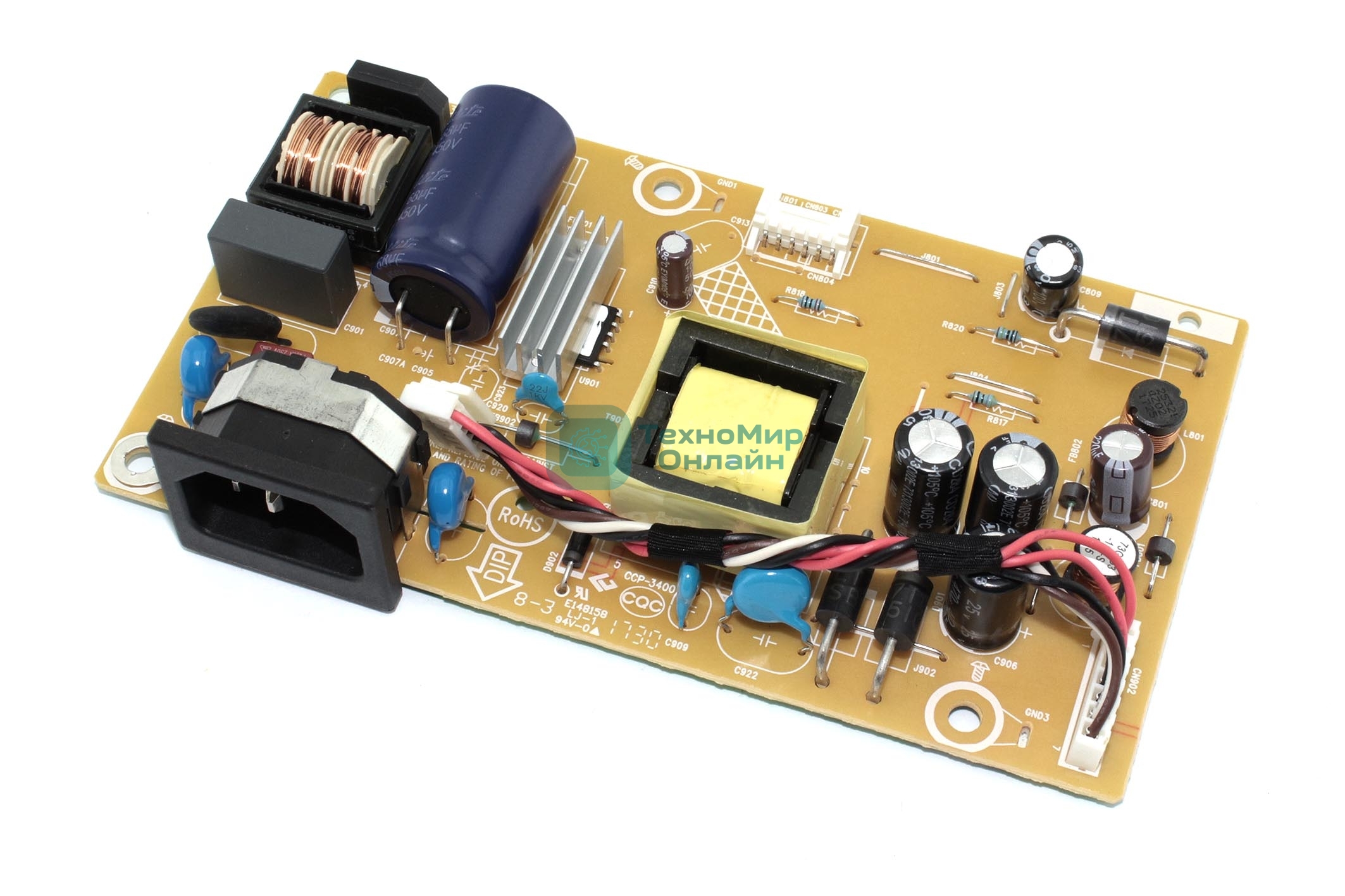 Плата питания монитора Asus VP229NA 04020-02161100