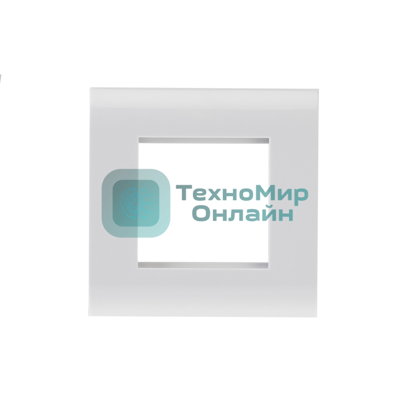 Панель лицевая Rexant 80х80 для модуля Mosaic, пластиковый суппорт