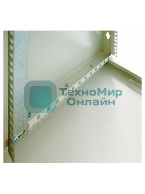 Шкаф телеком. настенный разборный 15U (600х650) дверь металл (ШРН-Э-15.650.1) (1 коробка)